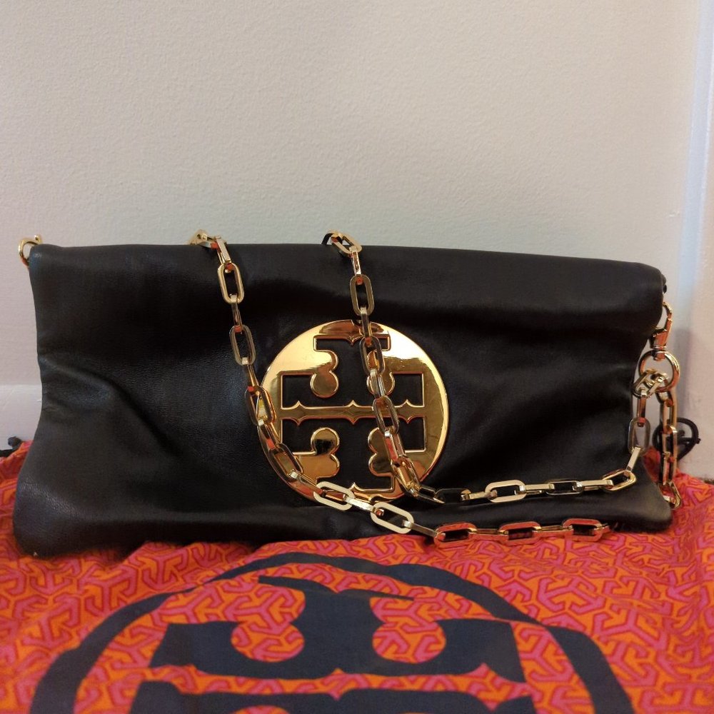 Tory Burch black clutch